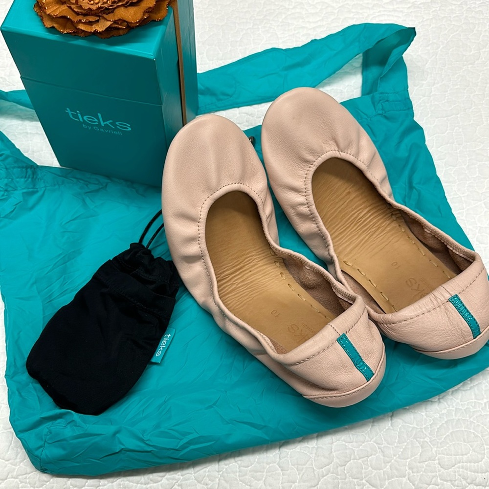 Tieks Ballerina Pink Flats
